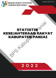 Statistik Kesejahteraan Rakyat Kabupaten Paniai 2022